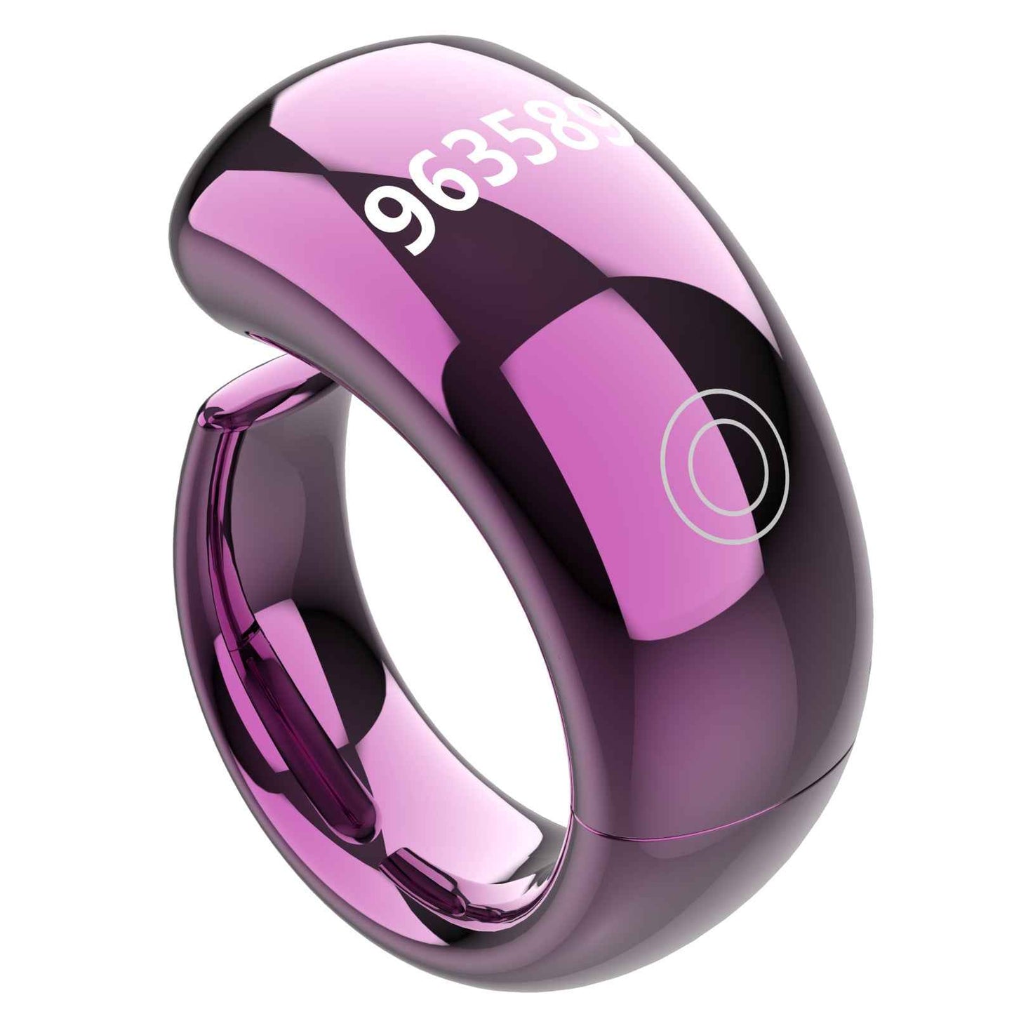 Bluetooth Smart Ring with Counter and Time Reminder