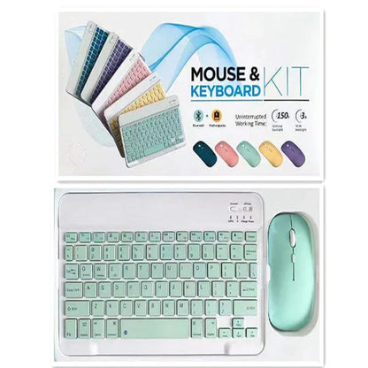 Bluetooth Keyboard and Mouse Combo for Ultimate Wireless Productivity - ZeeTec Store