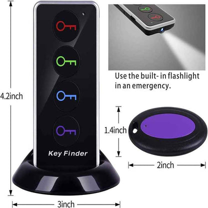 Wireless Key Finder with One Transmitter and Four Receivers