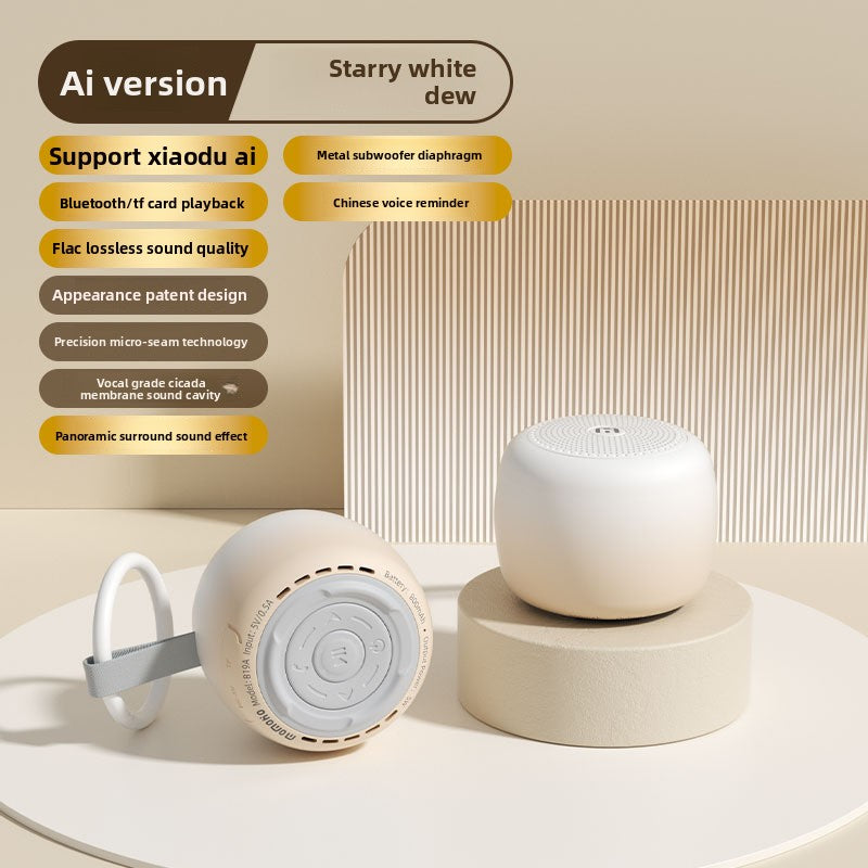 Smart Bluetooth Speaker AI Control Battery Powered