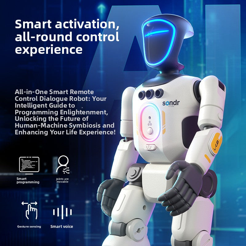 Smart Robot Interactive AI Component Programmable Toy Festive Gift