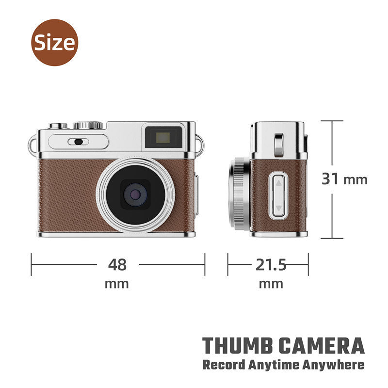 Portable Retro Mini Digital Thumb Camera
