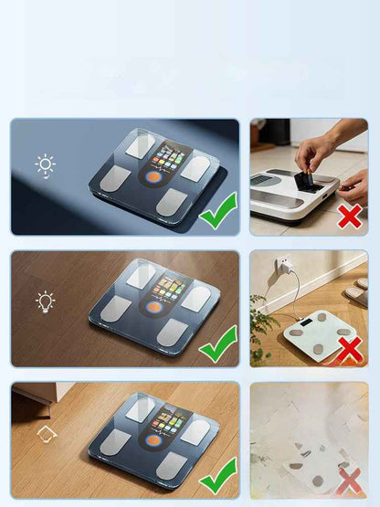 Smart Solar Body Fat Scale