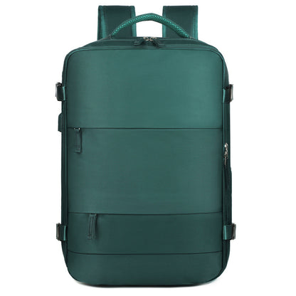 Expandable Travel Backpack with Laptop Compartment