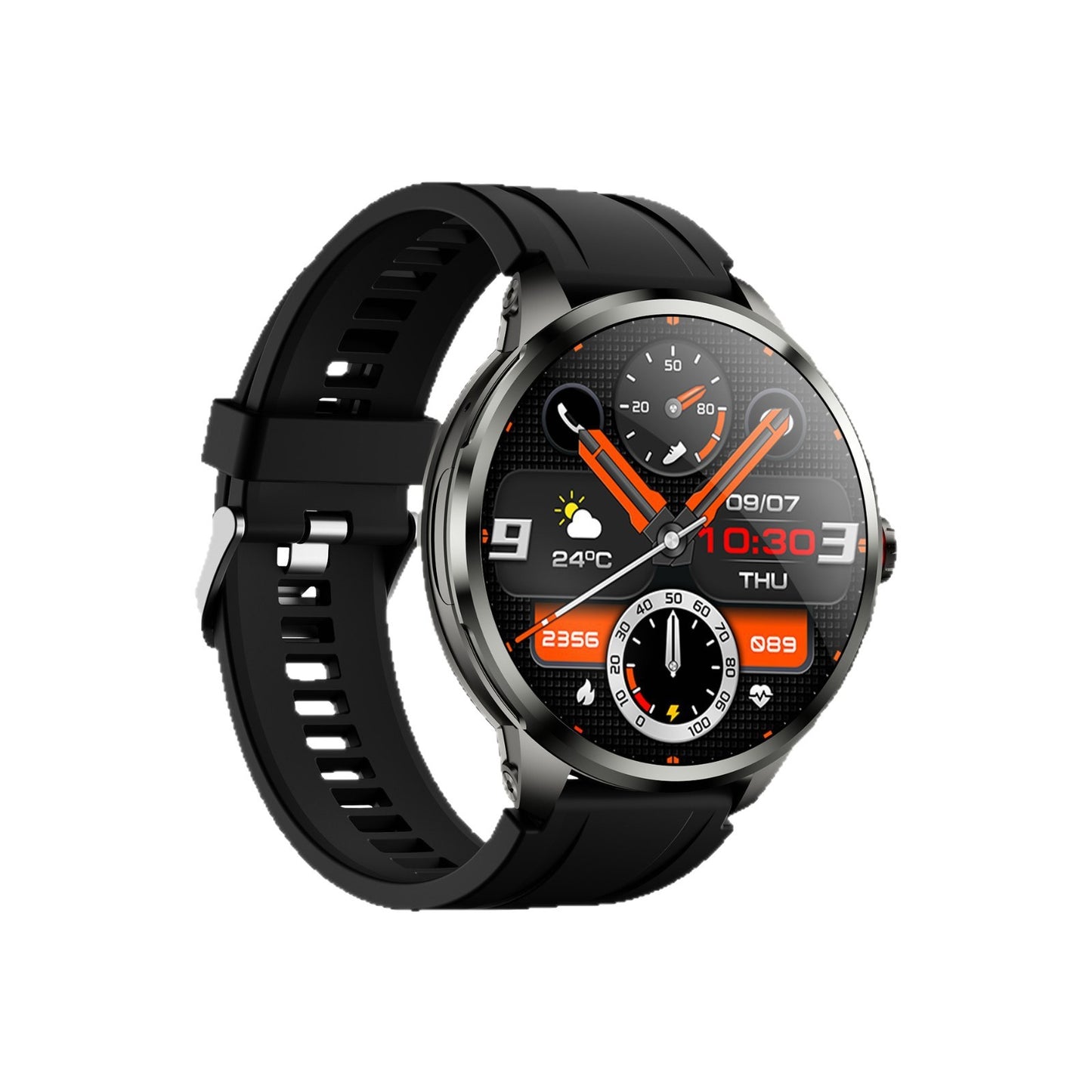 Smart Watch with SIM Card | Health Monitoring, GPS & Rotating Camera