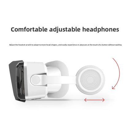 Wireless Bluetooth VR Headset G04BS - 3D Virtual Reality Game Helmet - ZeeTec Store