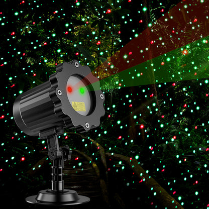 Starry sky laser light festive Atmosphere Ideal for Christmas, holidays, parties, and weddings