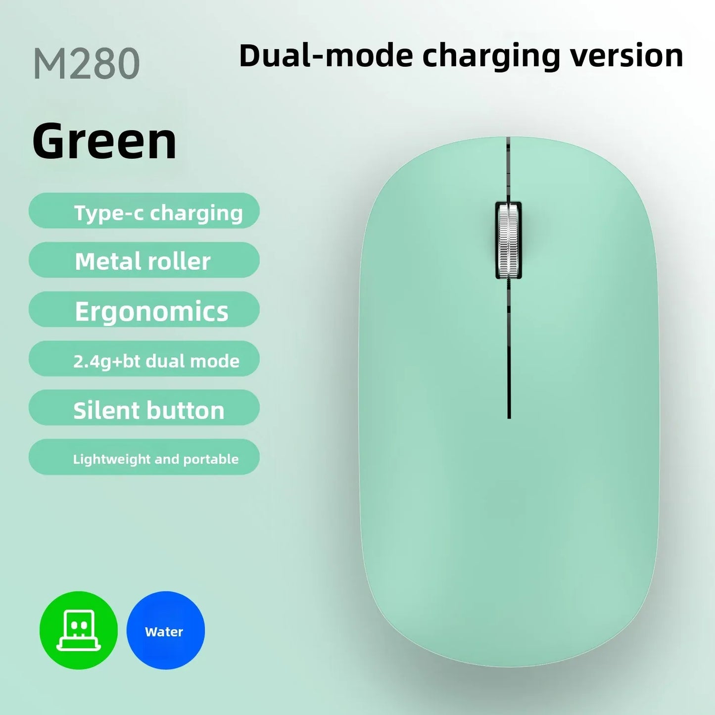 Wireless Computer Mouse - Ergonomic Design and Long Battery Life - ZeeTec Store