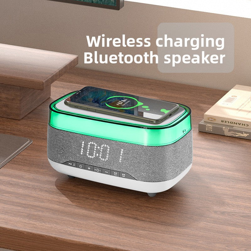 Bluetooth Speaker Charger Clock Alarm Home Audio  Private Model Wireless