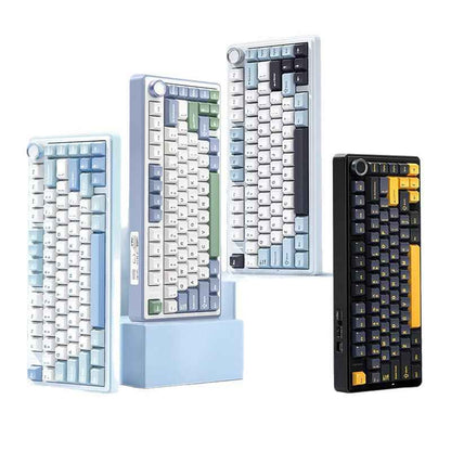 Aula F75 Custom Mechanical Keyboard Gasket Structure Hot-Swappable RGB Backlight
