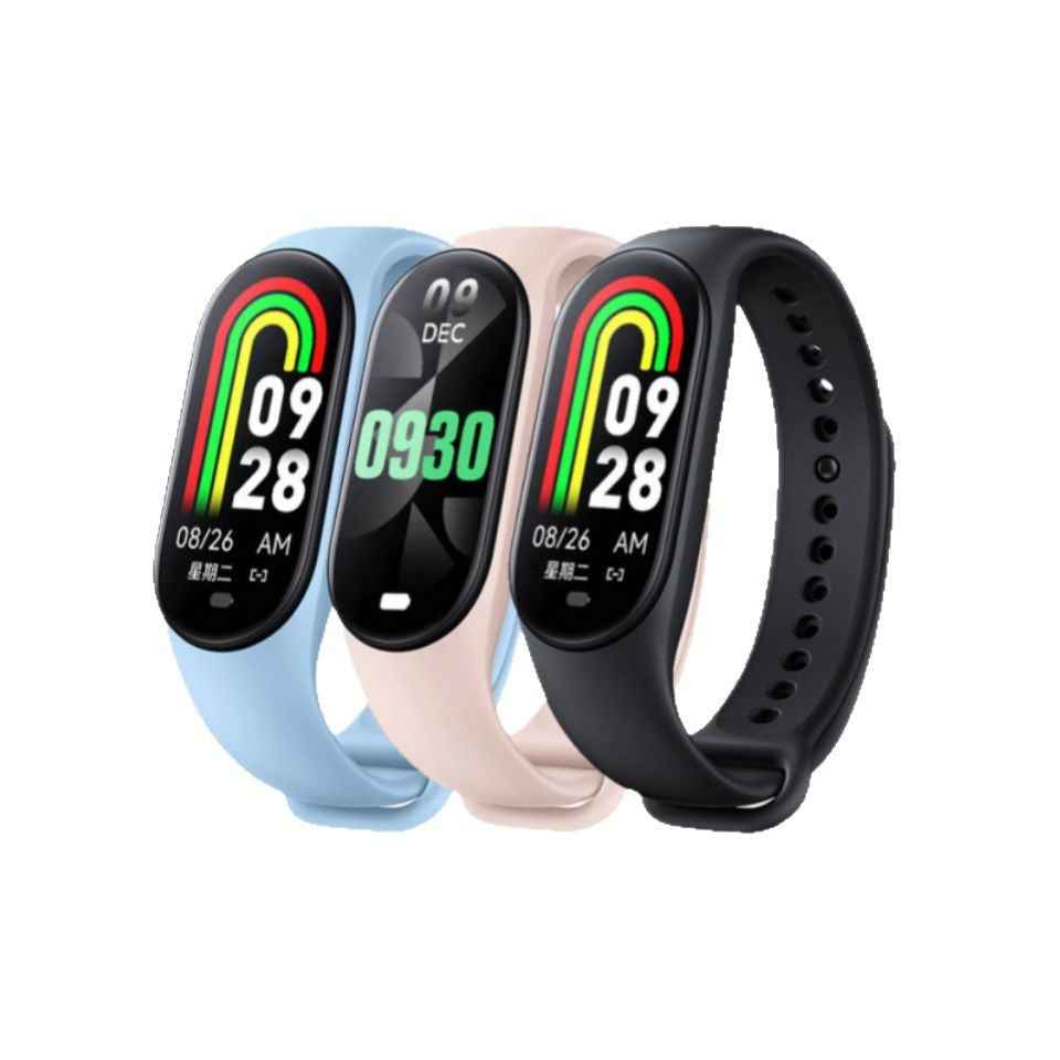 M8 Smart Bracelet with Heart Rate Blood Pressure Sleep Monitoring