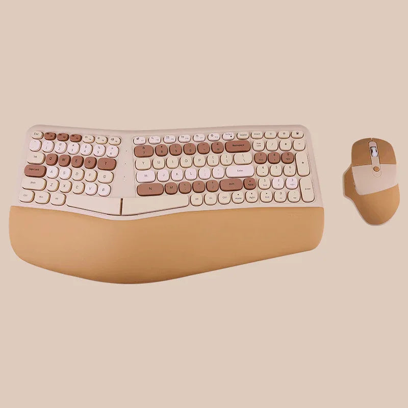 mofii Ergonomic Wireless Keyboard Mouse Set for Comfort and Productivity - ZeeTec Store
