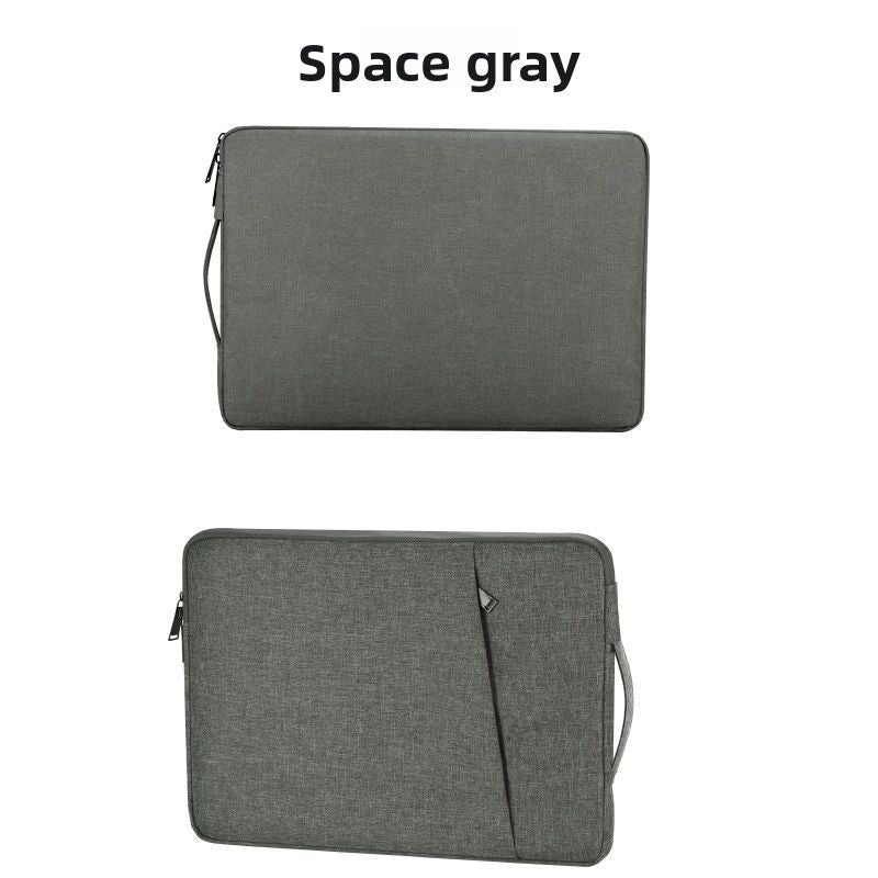 Water-Repellent Shock-Proof Laptop Bag with Velvet Liner