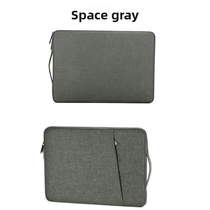 Water-Repellent Shock-Proof Laptop Bag with Velvet Liner