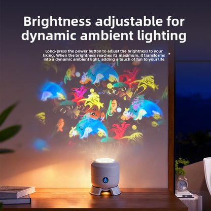 Christmas Projection Light with Rotating Patterns