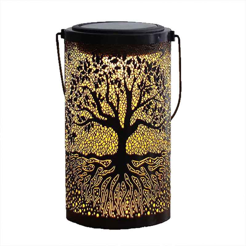 Solar Powered Tree Projection Garden Light