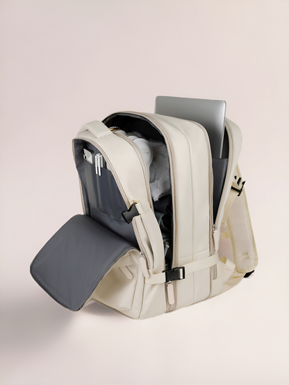 Expandable Travel Backpack with Laptop Compartment