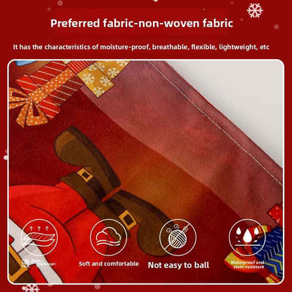 Christmas chair back cover Festive Decorative Design