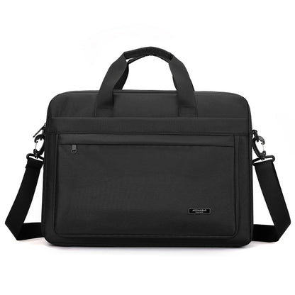 Men's Oxford Cloth Shoulder Computer Bag Large Capacity  Handbag