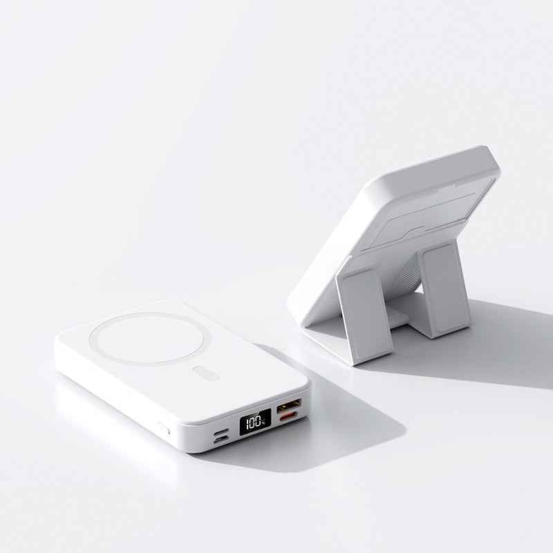 Magnetic Wireless Power Bank with Stand