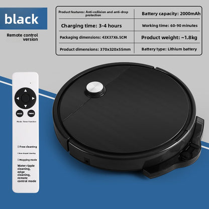 All-in-one Smart Robot Vacuum Cleaner sweeps, vacuums, and mops for comprehensive floor care