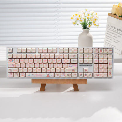 Mechanical Keyboard Tri-mode wired, wireless, and Bluetooth silent