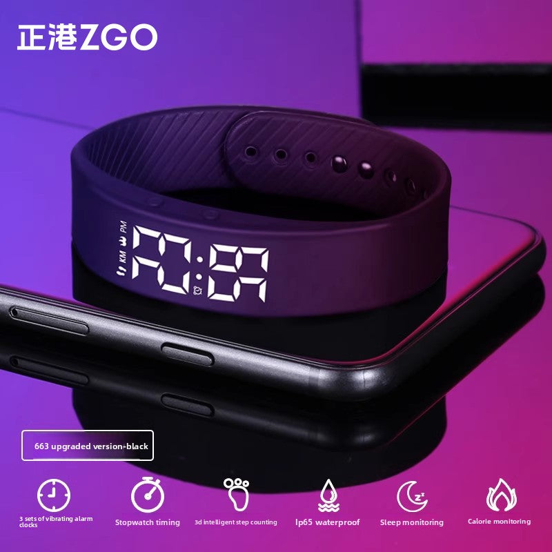 Smart Bracelet Sleep Vibration Steps Track Pedometer - ZeeTec Store