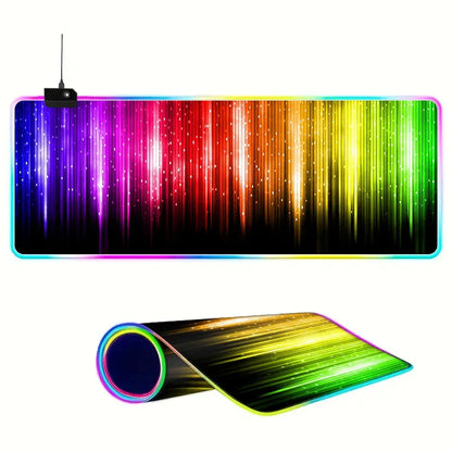 Colorful LED Mouse Pad for Enhanced Gaming Experience - Super Large Luminous Design - ZeeTec Store