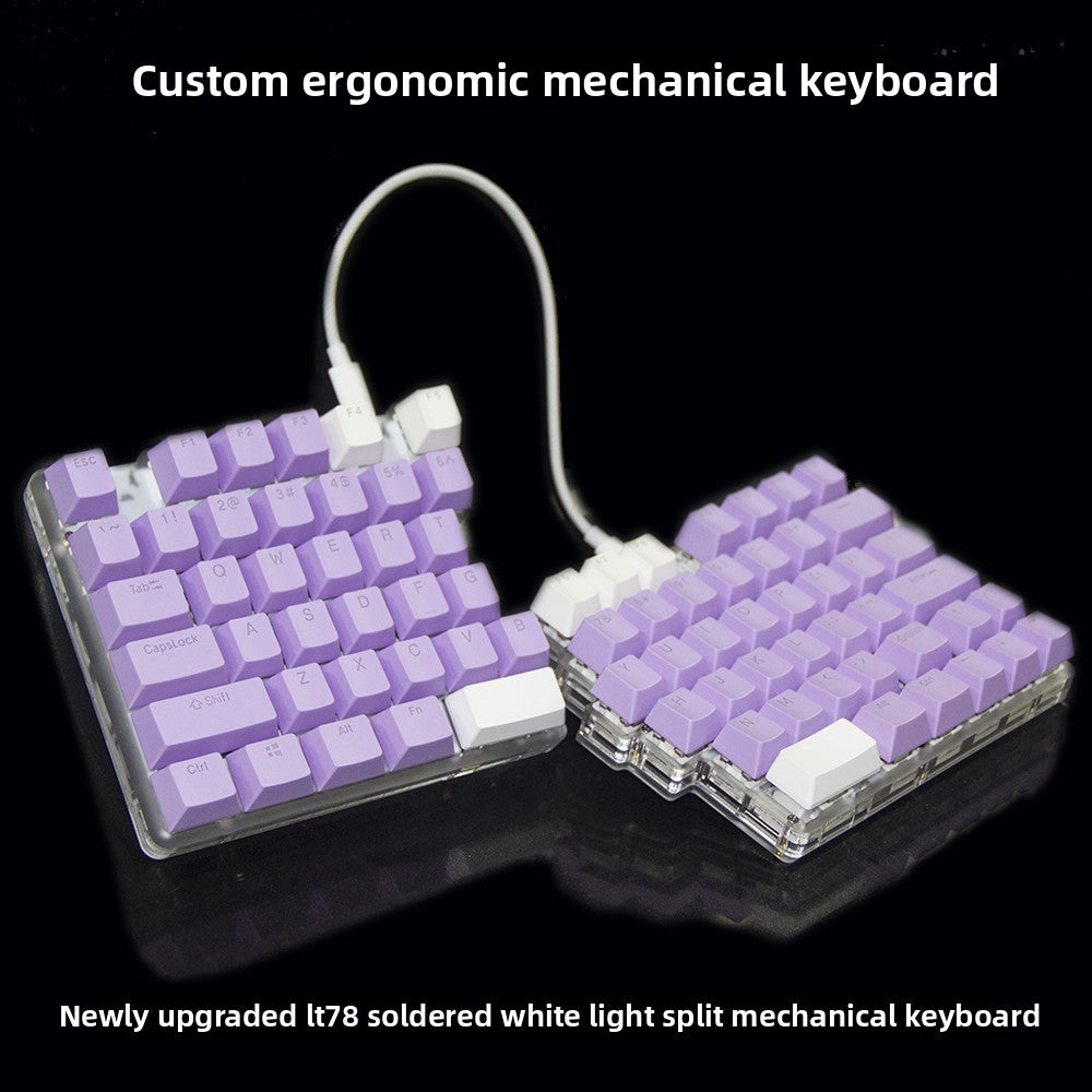 Ergonomic Programmable Mechanical Keyboard Split Design swappable