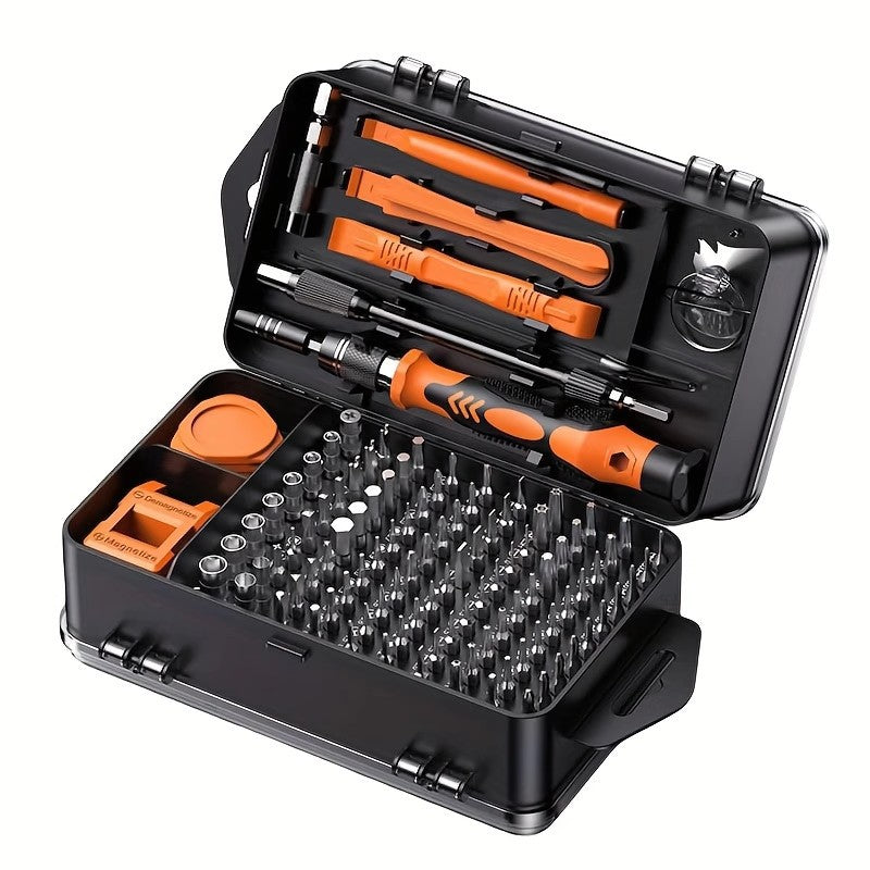 115-in-1 Screwdriver Set with Insulated Magnetic Bits