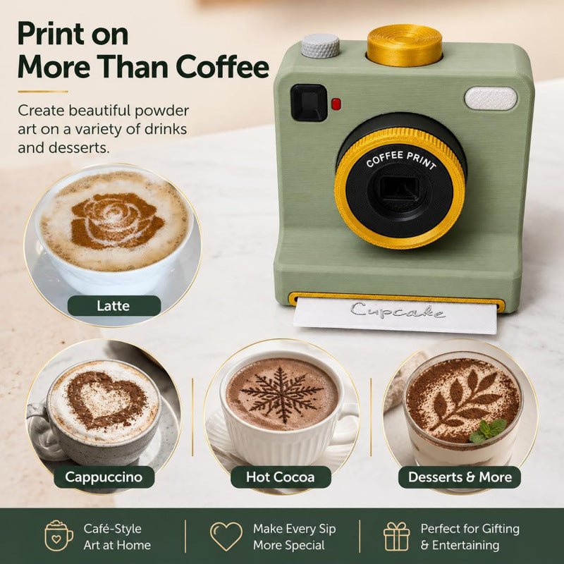 3D Latte Art Coffee Printer
