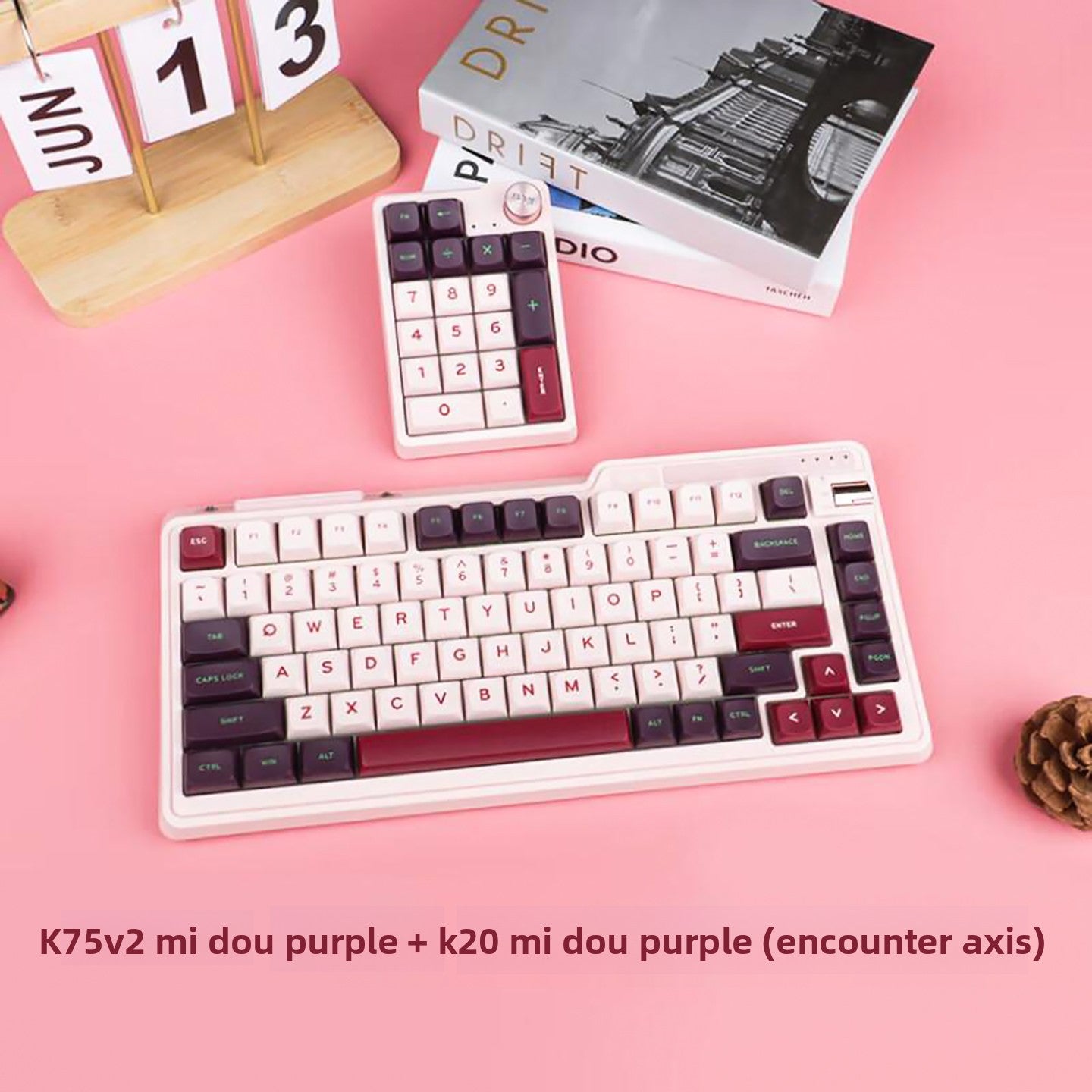 Digital Keypad Mechanical Set Aesthetic Keyboard & numeric pad