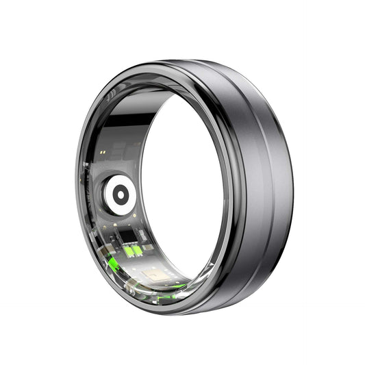 R06 Smart Ring with Blood Pressure, Health Monitoring: Tracks blood pressure blood oxygen sleep heart rate and steps for comprehensive health insights, Multi-Sport Modes, 24/7 Tracking,