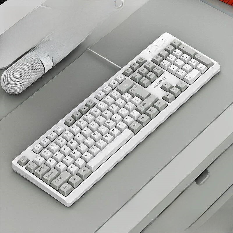 Office keyboard and mouse wired Magnetic Axis 104 keys