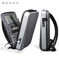 PC Hard Shell Backpack USB Charging Shockproof Anti-theft