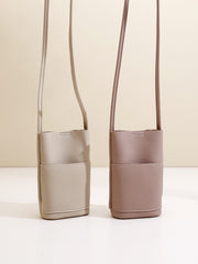 Women Soft Leather Crossbody Phone Bag