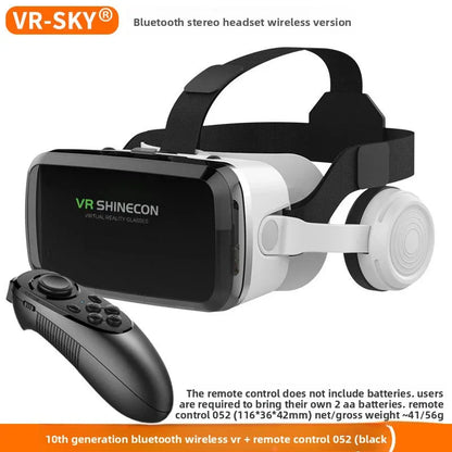 Wireless Bluetooth VR Headset G04BS - 3D Virtual Reality Game Helmet - ZeeTec Store