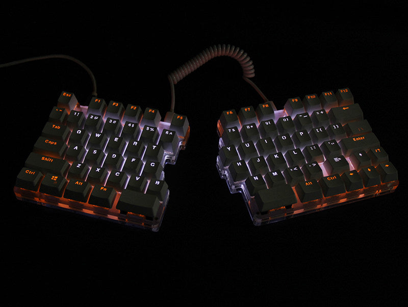 Ergonomic Programmable Mechanical Keyboard Split Design swappable