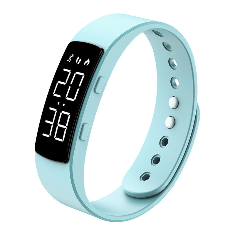 Digital Smart Health Bracelet with Pedometer