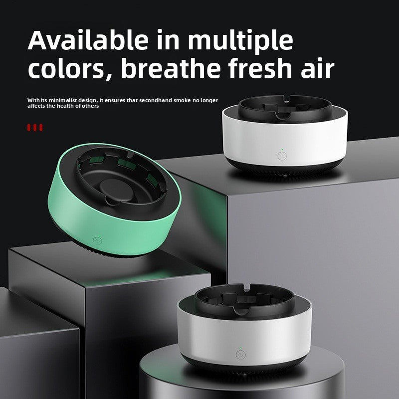 Desktop Air Purifier Ashtray Negative Ion Technology