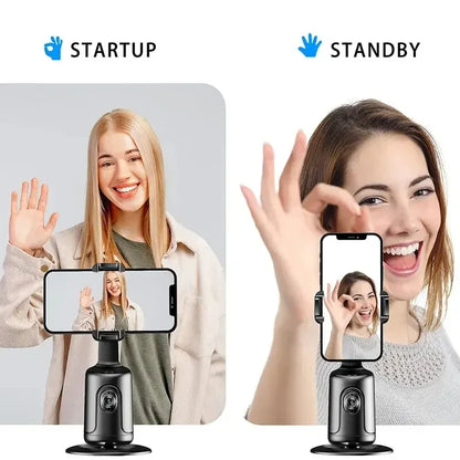 360 Auto Face Tracking Gimbal for Effortless Online Streaming and Video Recording - ZeeTec Store