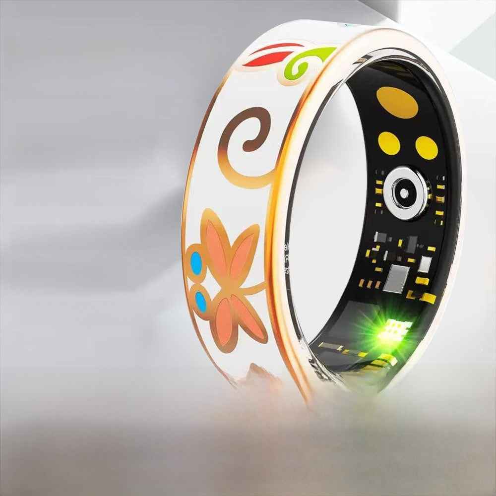 Smart Health Ring with Heart Rate Sleep Monitoring