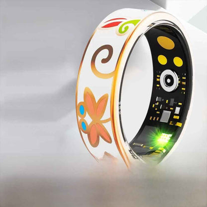 Smart Health Ring with Heart Rate Sleep Monitoring