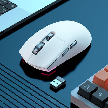 Bluetooth Gaming Mouse High Precision Sensor with 6 Programmable Keys, Customisable DPI and Triple mode connectivity