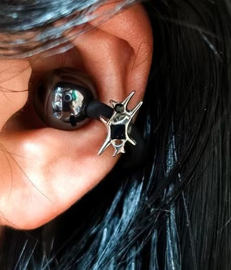 Fashion Diamond Earphone Clip Accessories