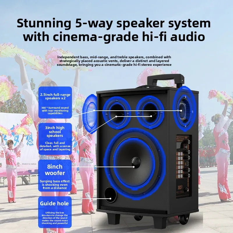 Portable Bluetooth Speaker - Ultimate Sound Experience on the Go - ZeeTec Store