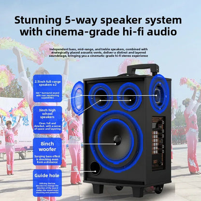 Portable Bluetooth Speaker - Ultimate Sound Experience on the Go - ZeeTec Store