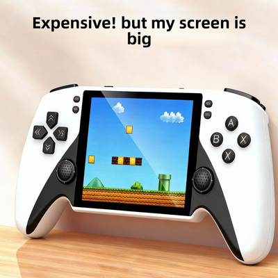 Handheld Game Console with Large Screen 3.5” and Eye Protection, Dual-Player Mode