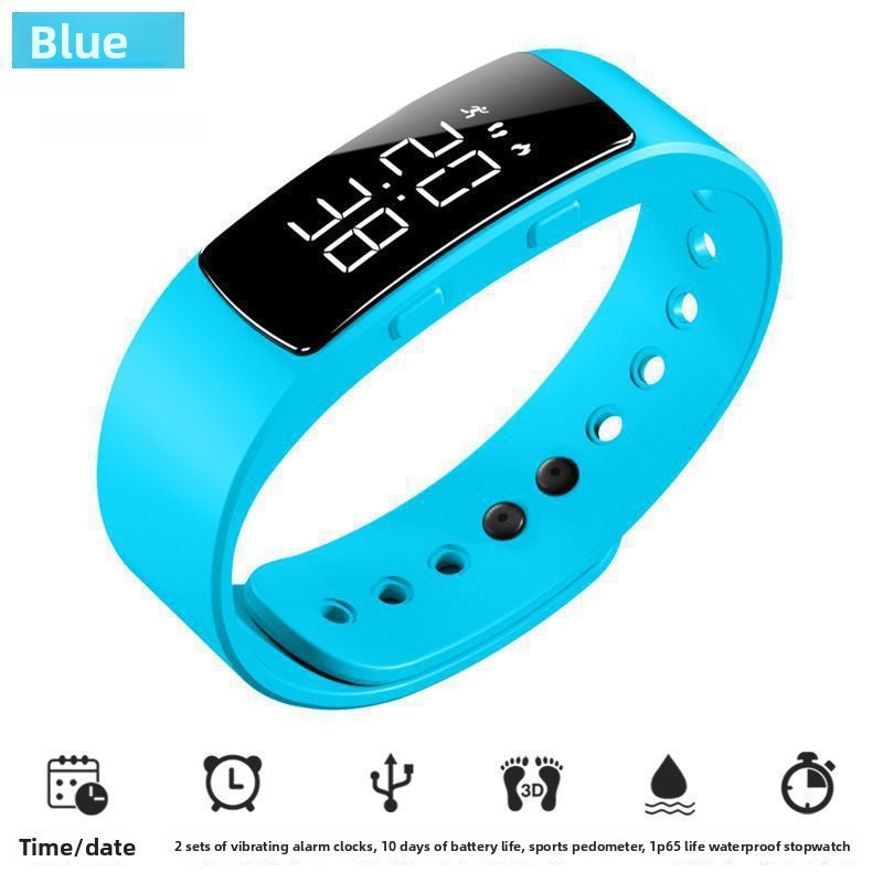Multifunctional Digital Sport Watch with Alarm and Pedometer