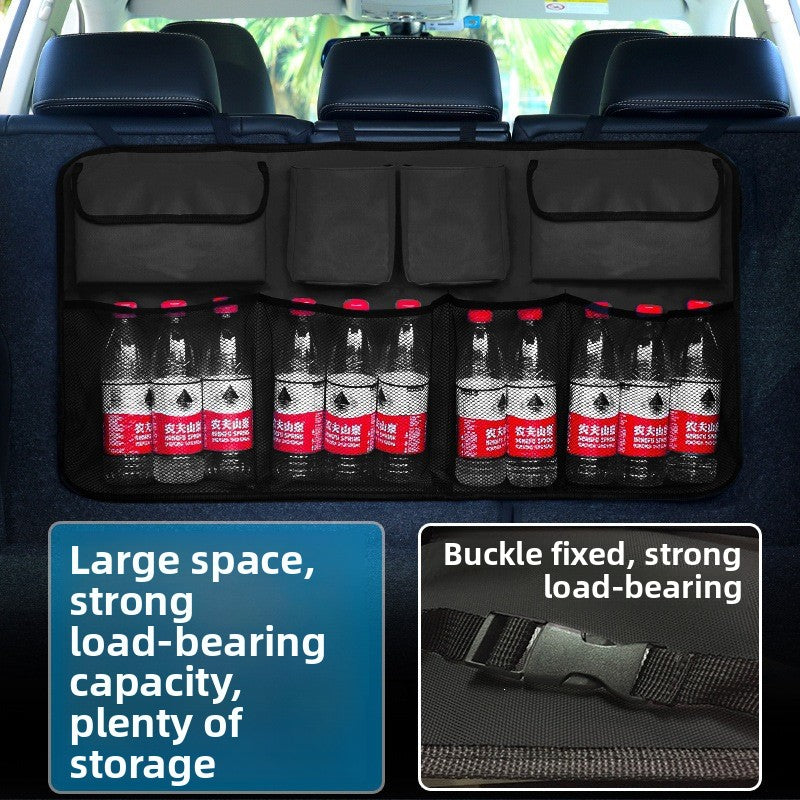 Car rear seat storage bag